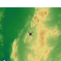 Nearby Forecast Locations - Hawker - Mapa