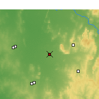 Nearby Forecast Locations - Quandialla - Mapa
