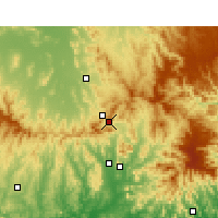 Nearby Forecast Locations - Murrurundi - Mapa