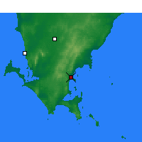 Nearby Forecast Locations - Port Lincoln - Mapa