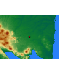 Nearby Forecast Locations - Bandar Lampung - Mapa