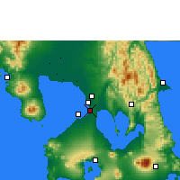Nearby Forecast Locations - Manila - Mapa