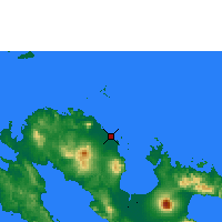 Nearby Forecast Locations - Dáet - Mapa