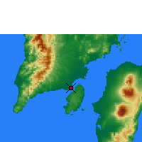 Nearby Forecast Locations - Iloílo - Mapa