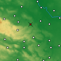 Nearby Forecast Locations - Aschersleben - Mapa