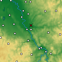 Nearby Forecast Locations - Siegburg - Mapa