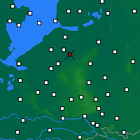 Nearby Forecast Locations - Veluwemeer - Mapa