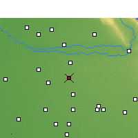 Nearby Forecast Locations - Ahmedgarh - Mapa