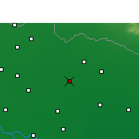 Nearby Forecast Locations - Darbhanga - Mapa