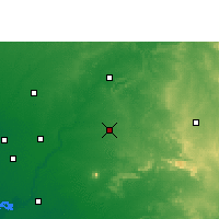 Nearby Forecast Locations - Godhra - Mapa