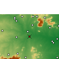 Nearby Forecast Locations - Karur - Mapa
