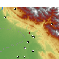 Nearby Forecast Locations - Kathua - Mapa