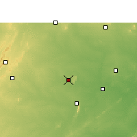 Nearby Forecast Locations - Malpura - Mapa