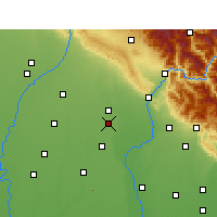 Nearby Forecast Locations - Manglaur - Mapa