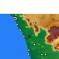 Nearby Forecast Locations - Mavoor - Mapa
