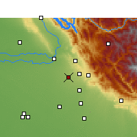 Nearby Forecast Locations - Mohali - Mapa