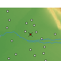 Nearby Forecast Locations - Nakodar - Mapa