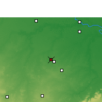 Nearby Forecast Locations - Niwari - Mapa