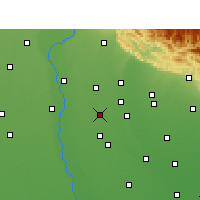 Nearby Forecast Locations - Noorpur - Mapa