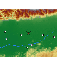 Nearby Forecast Locations - Rangia - Mapa