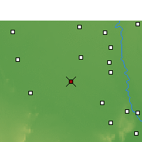 Nearby Forecast Locations - Rohtak - Mapa