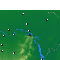 Nearby Forecast Locations - Sahibganj - Mapa