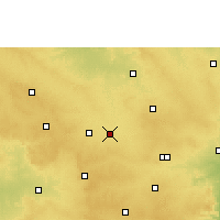 Nearby Forecast Locations - Sangareddy - Mapa
