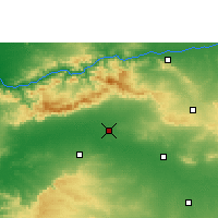 Nearby Forecast Locations - Shahade - Mapa