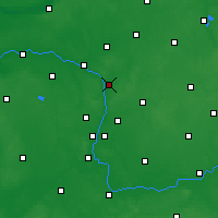 Nearby Forecast Locations - Murowana Goślina - Mapa