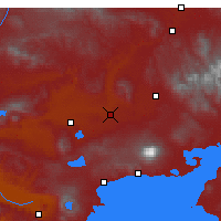 Nearby Forecast Locations - Mancicerta - Mapa