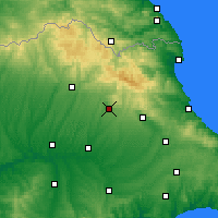 Nearby Forecast Locations - Pınarhisar - Mapa