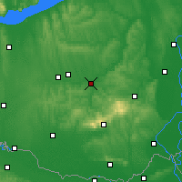 Nearby Forecast Locations - Dombóvár - Mapa