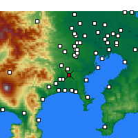 Nearby Forecast Locations - Yamato - Mapa