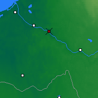 Nearby Forecast Locations - Ogre - Mapa