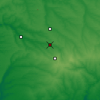 Nearby Forecast Locations - Pologi - Mapa