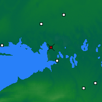 Nearby Forecast Locations - Armiansk - Mapa