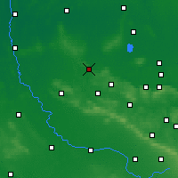 Nearby Forecast Locations - Bramsche - Mapa