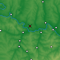 Nearby Forecast Locations - Limán - Mapa