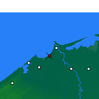 Nearby Forecast Locations - Idkū - Mapa
