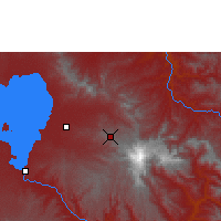 Nearby Forecast Locations - Debre Tabor - Mapa