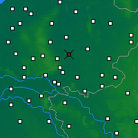 Nearby Forecast Locations - Zutphen - Mapa
