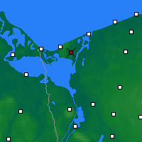 Nearby Forecast Locations - Isla de Wolin - Mapa