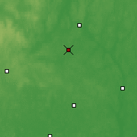 Nearby Forecast Locations - Zhódino - Mapa