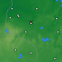 Nearby Forecast Locations - Marijampolė - Mapa