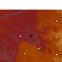 Nearby Forecast Locations - Wakkerstroom - Mapa