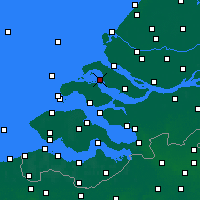 Nearby Forecast Locations - Grevelingen - Mapa