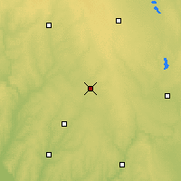 Nearby Forecast Locations - Sheldon - Mapa