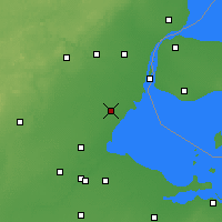 Nearby Forecast Locations - Monroe - Mapa