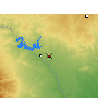 Nearby Forecast Locations - Del Río - Mapa