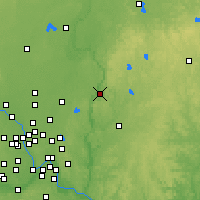Nearby Forecast Locations - Osceola - Mapa